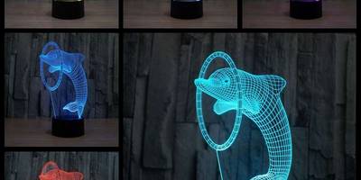 Led светильник дельфины