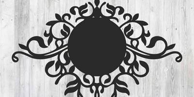 Часы ажурный циферблат