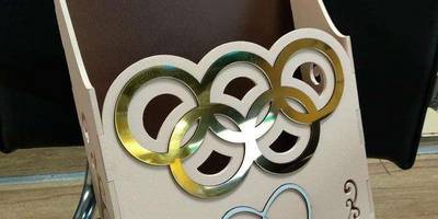 Олимпийская коробка для медалей Гимнастика 93