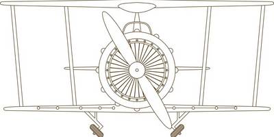 Часы самолет