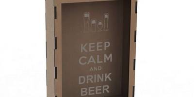 Копилка keep calm and drink beer