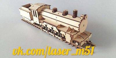 Сборная модель Паровоза 9