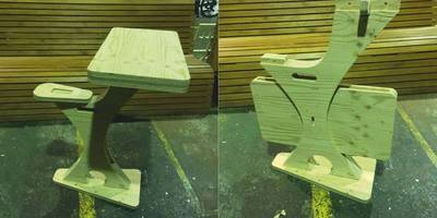 Стул-стол standing swan