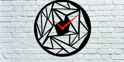 Часы геометрика №2