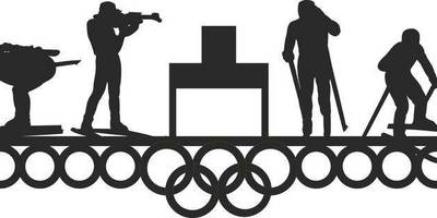 Медальница Биатлон 30