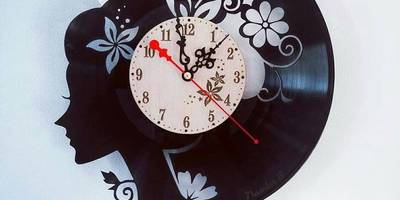 Часы настенные девчуля