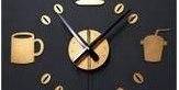 Часы для кухни кофе
