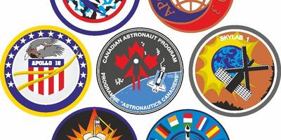 Космос логотипы