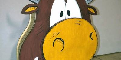 Шкатулка подарочная в виде бычка