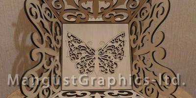 Ваза конфетница бабочка