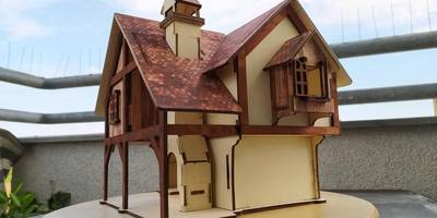 Шкатулка домик очень красивый