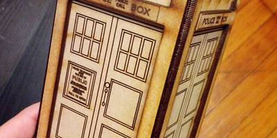 Шкатулка police box tardis