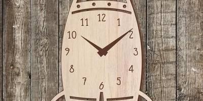 Часы детские ракета