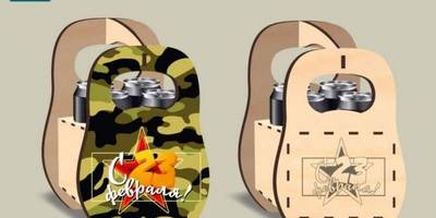 Гиря фанерная под пиво