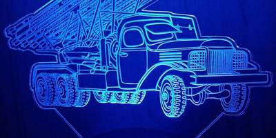 Светильник на 23 февраля