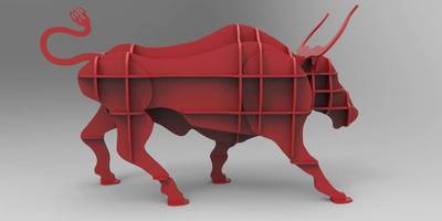 Полка бык большой