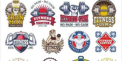 Сборник оформлений для Медальниц Fitness