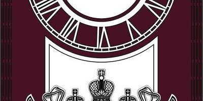 Часы большие герб рф