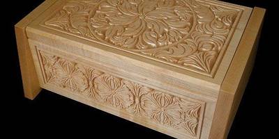 Шкатулка - резная