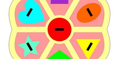 Сортер геометрия цветок