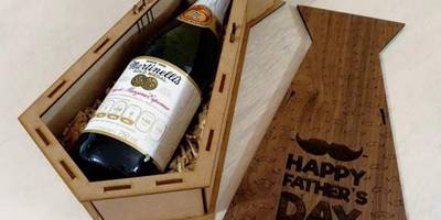 Шаблон коробки галстук