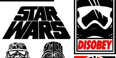 Star wars silhouette vector pack cdr