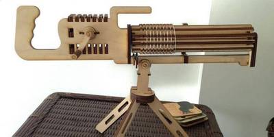 Пулемет резинкострел