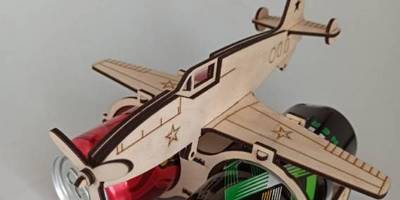 Подставка под пиво самолет