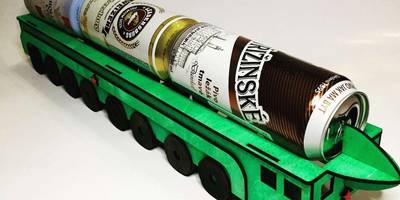 Упаковка под пиво прицеп