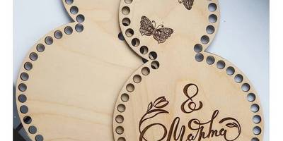 Донышко для вязания 8 марта