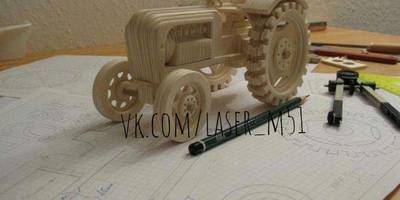 Сборная модель Трактор 115