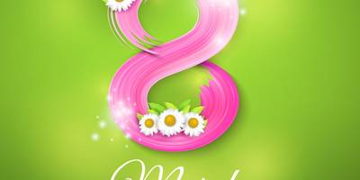 Дизайн 8 марта женский день 2