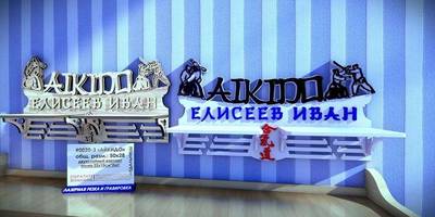 Медальница Айкидо 63