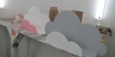 Детская полка облако