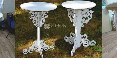Столик ажурный свадебный