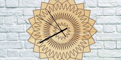 Часы геометрика №1