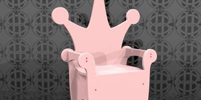 Детский трон для фотозоны