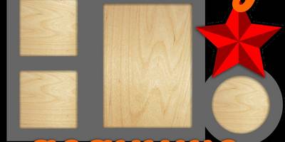 Фоторамка на 23 февраля дедушке