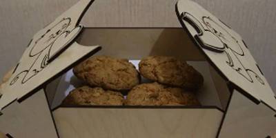 Шкатулка для печенья с котиками