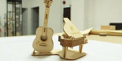 Кукольная мебель - гитара и рояль