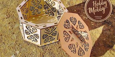 Шкатулка в якутском стиле