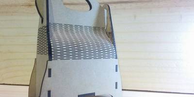 Шкатулка mdf gift box with handle