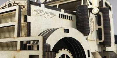 Автомобиль kenworth w 900