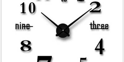 Часы настенная большая композиция