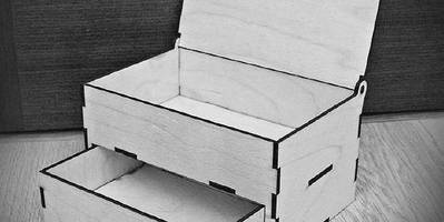 Шкатулка для декупажа двойная