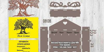 Ключница Правила этого дома 79