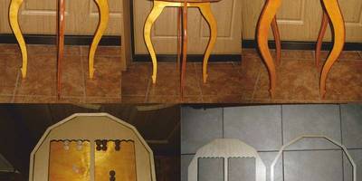 Столик кофейный с нардами