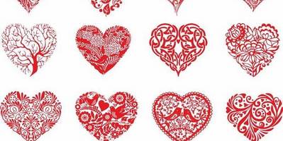 8 марта сердца для гравировки