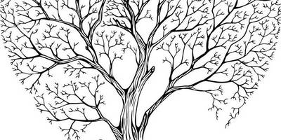 8 марта сердце в виде дерева