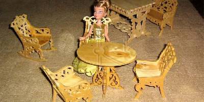 Кукольная мебель - набор мини мебели